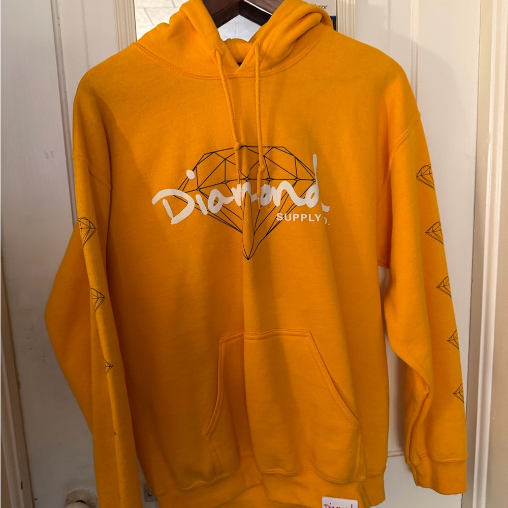 Diamond Supply Co. Vibrant Yellow Hoodie